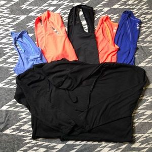 ✨SIX✨ Old Navy workout tops